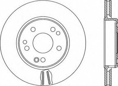 OPEN PARTS bdr130320 -  Тормозной диск